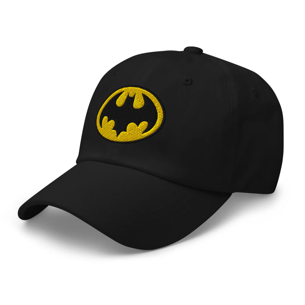 BATMAN (1989) Batman Logo Embroidered Dad Hat - Image 10