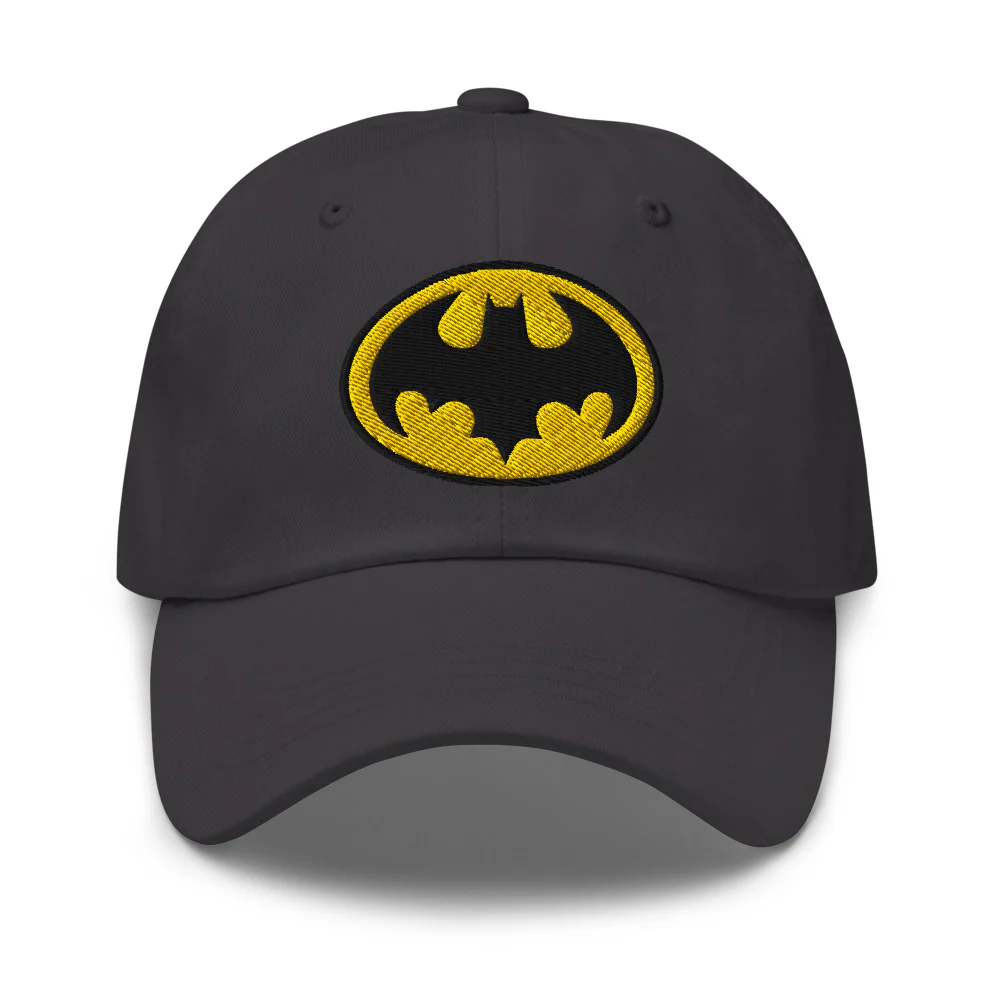 BATMAN (1989) Batman Logo Embroidered Dad Hat - Image 3