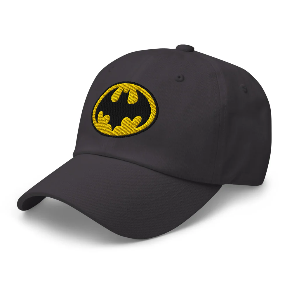 BATMAN (1989) Batman Logo Embroidered Dad Hat - Image 6