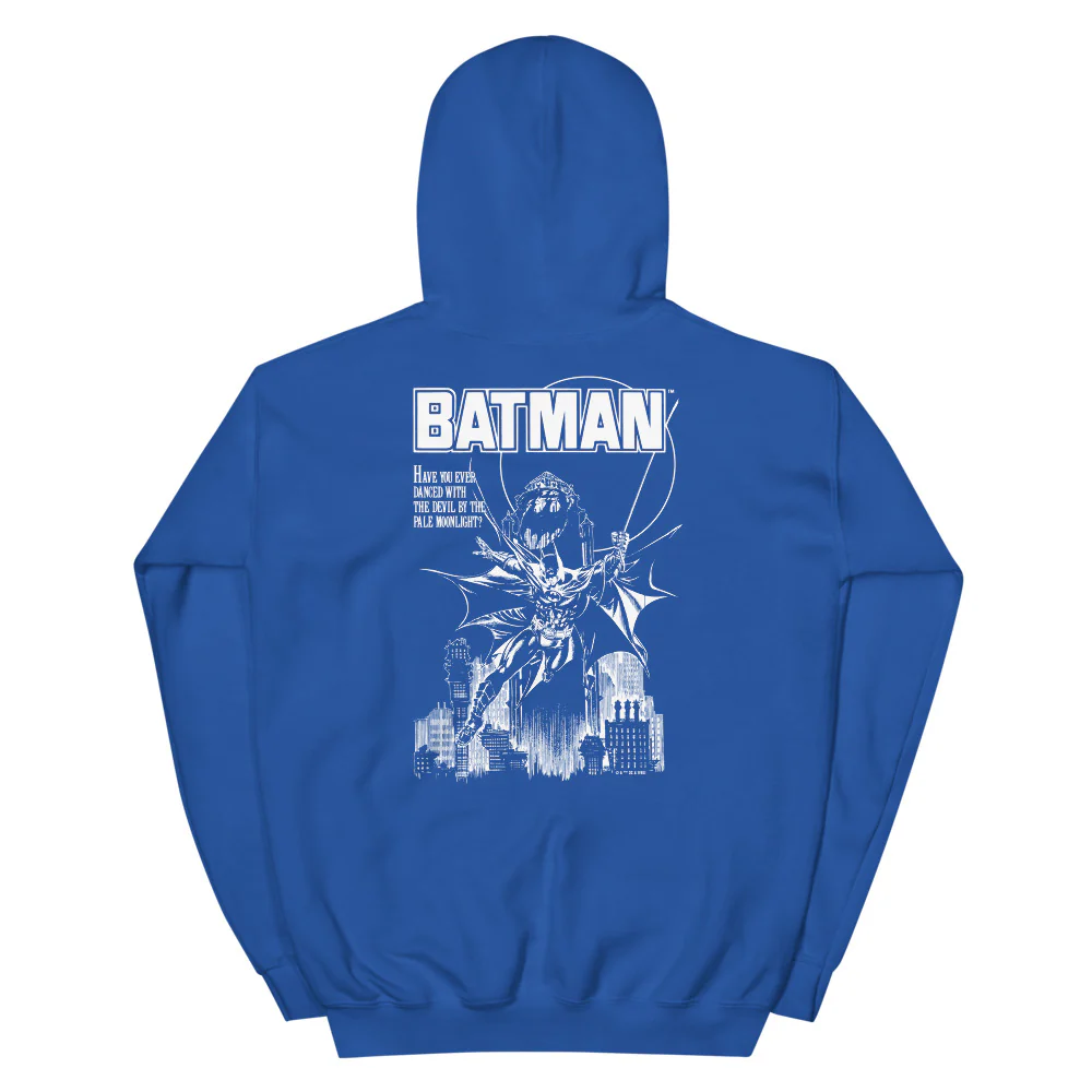 BATMAN (1989) Pale Moonlight Hoodie - Image 10
