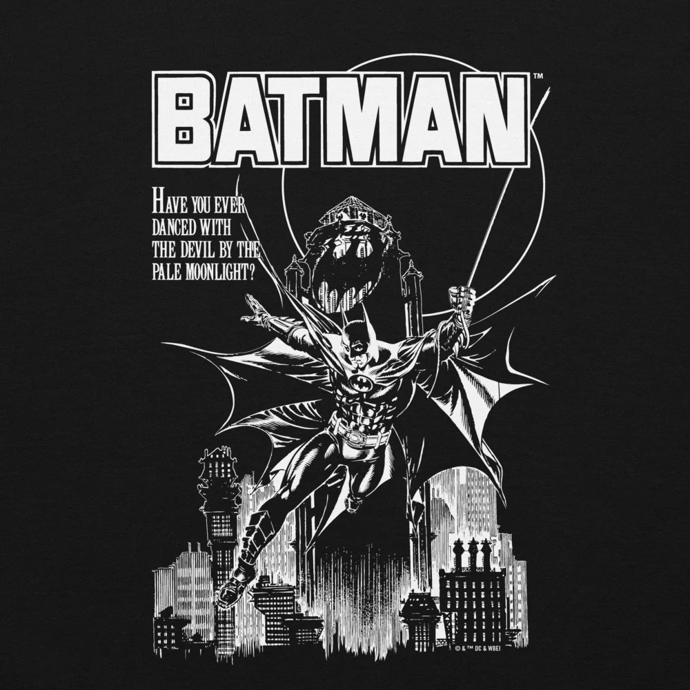BATMAN (1989) Pale Moonlight Hoodie - Image 4