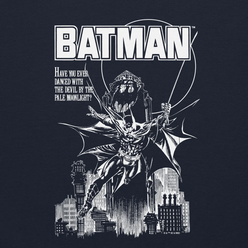 BATMAN (1989) Pale Moonlight Hoodie - Image 8
