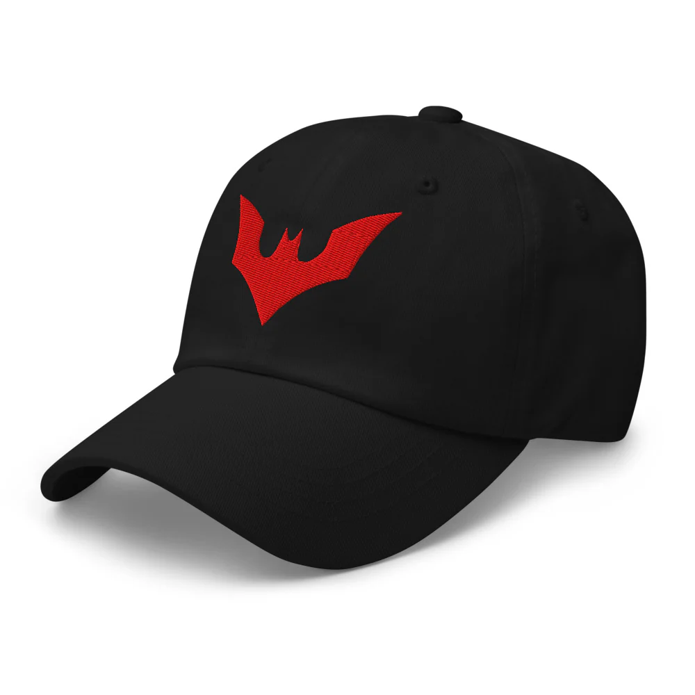BATMAN BEYOND Batman Logo Embroidered Dad Hat - Image 6