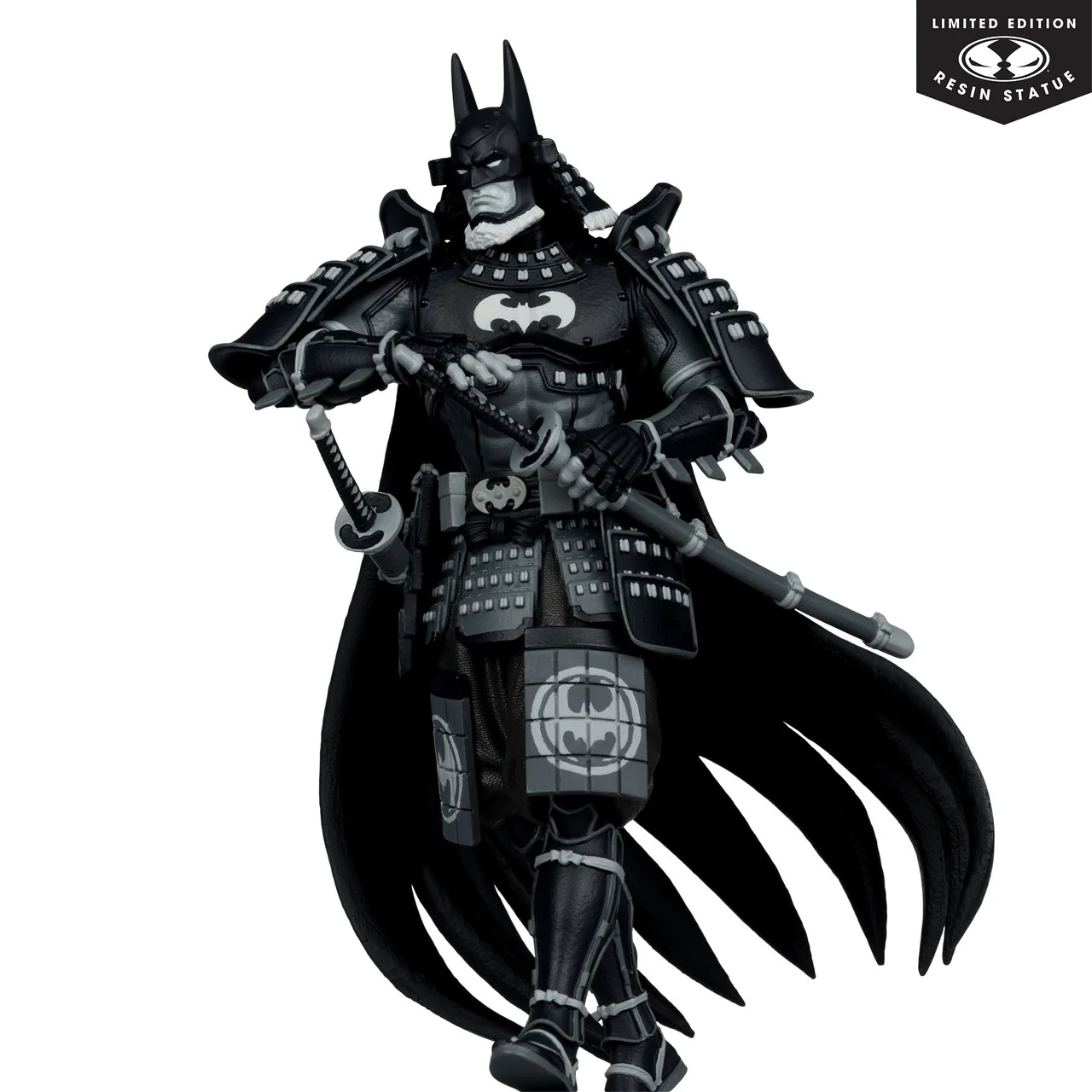 BATMAN NINJA McFarlane Toys DC Direct Batman Black and White 1:10 Scale Limited Edition Statue - Image 4