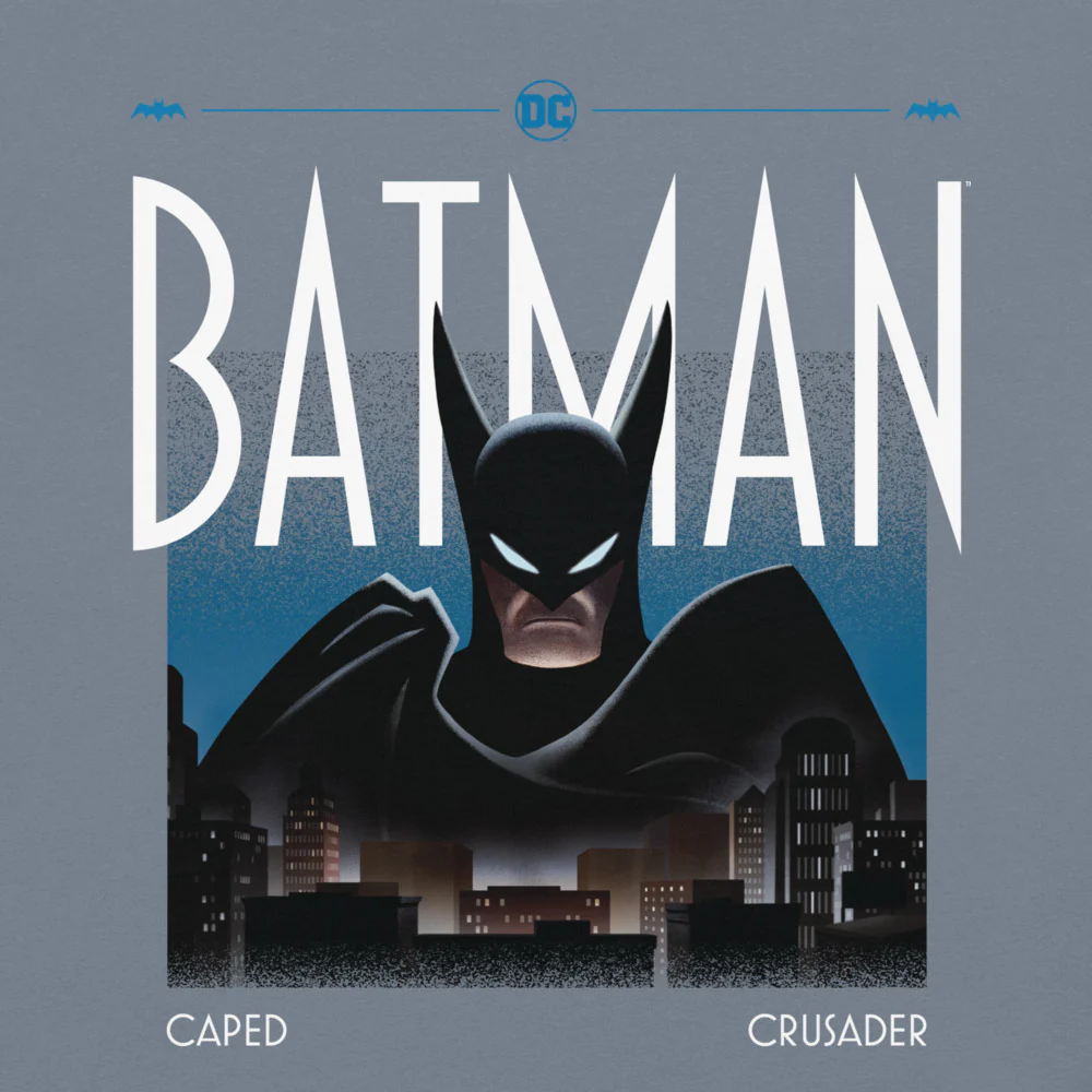 BATMAN: CAPED CRUSADER Knight Watch Comfort Colors T-shirt - Image 4