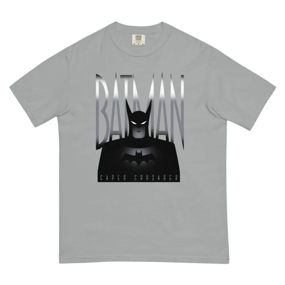 BATMAN: CAPED CRUSADER Noir Knight Comfort Colors T-shirt - Image 3