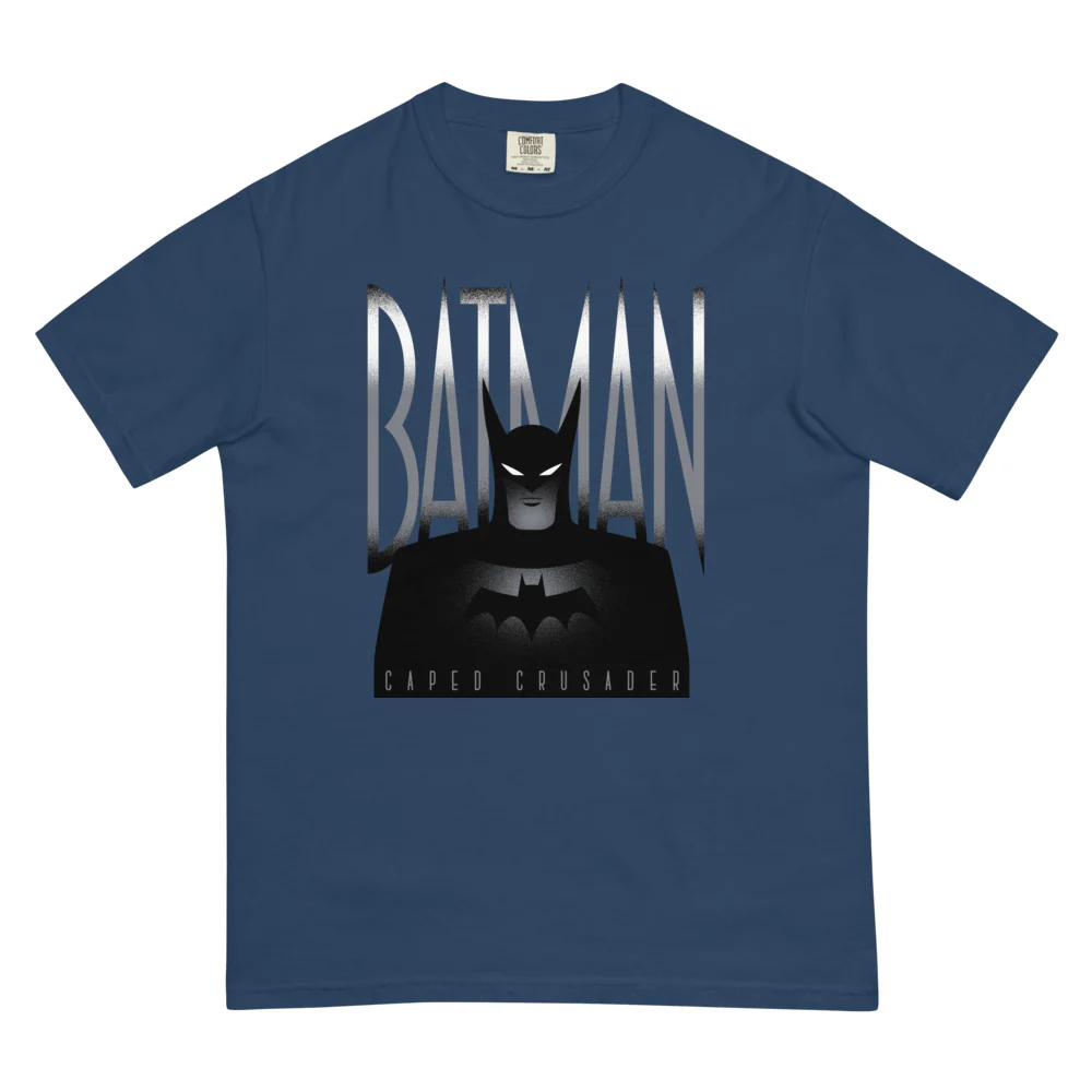 BATMAN: CAPED CRUSADER Noir Knight Comfort Colors T-shirt - Image 5