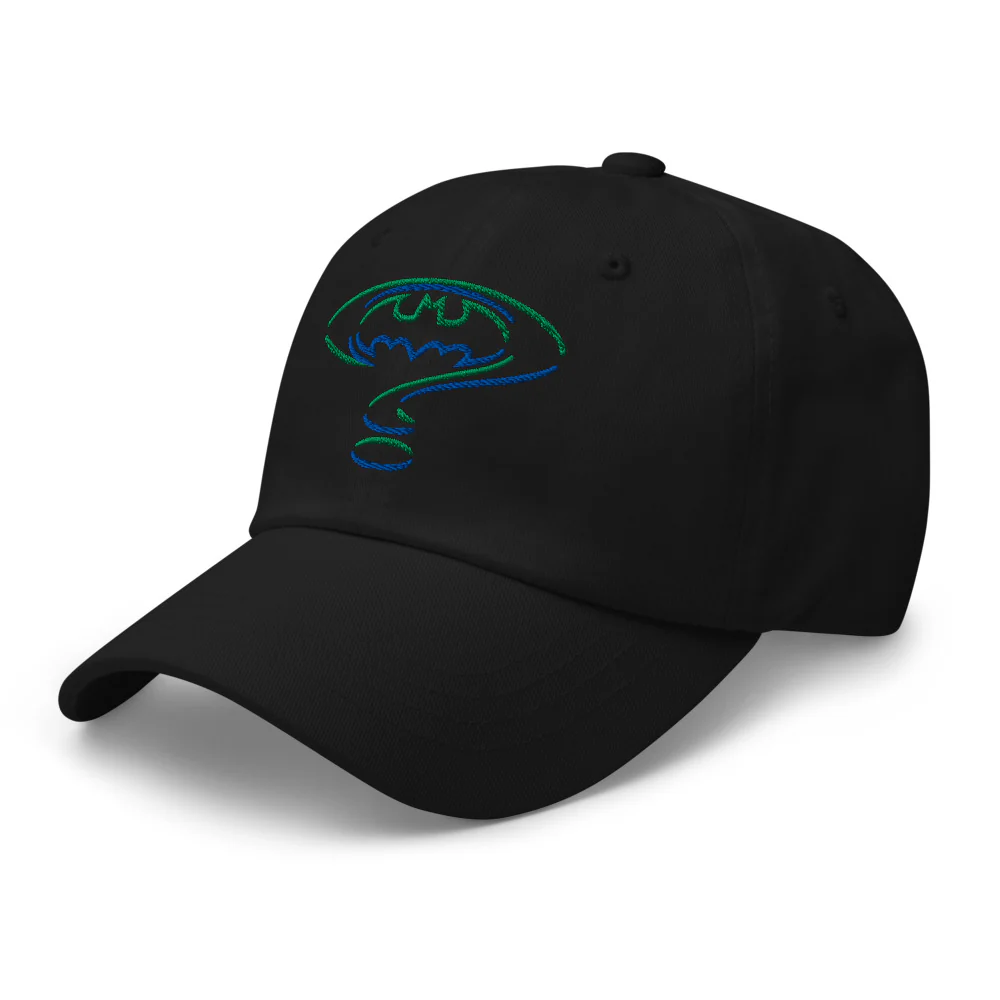 BATMAN FOREVER Logo Embroidered Dad Hat - Image 4