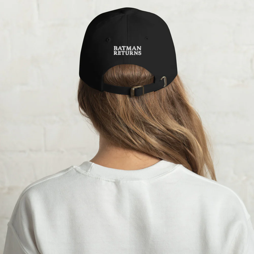 BATMAN RETURNS Logo Embroidered Dad Hat - Image 5