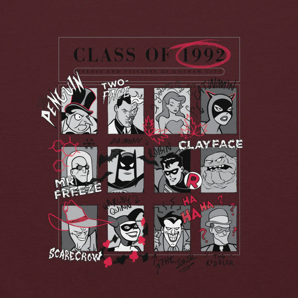 BATMAN: THE ANIMATED SERIES Class of 1992 Hoodie - Image 7