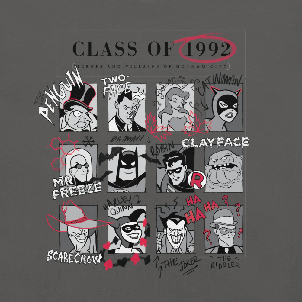 BATMAN: THE ANIMATED SERIES Class of 1992 T-shirt - Image 4