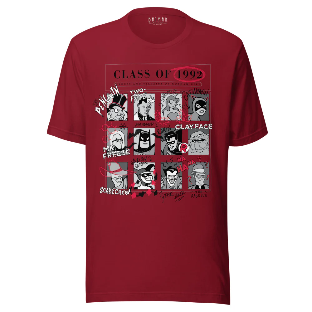 BATMAN: THE ANIMATED SERIES Class of 1992 T-shirt - Image 5