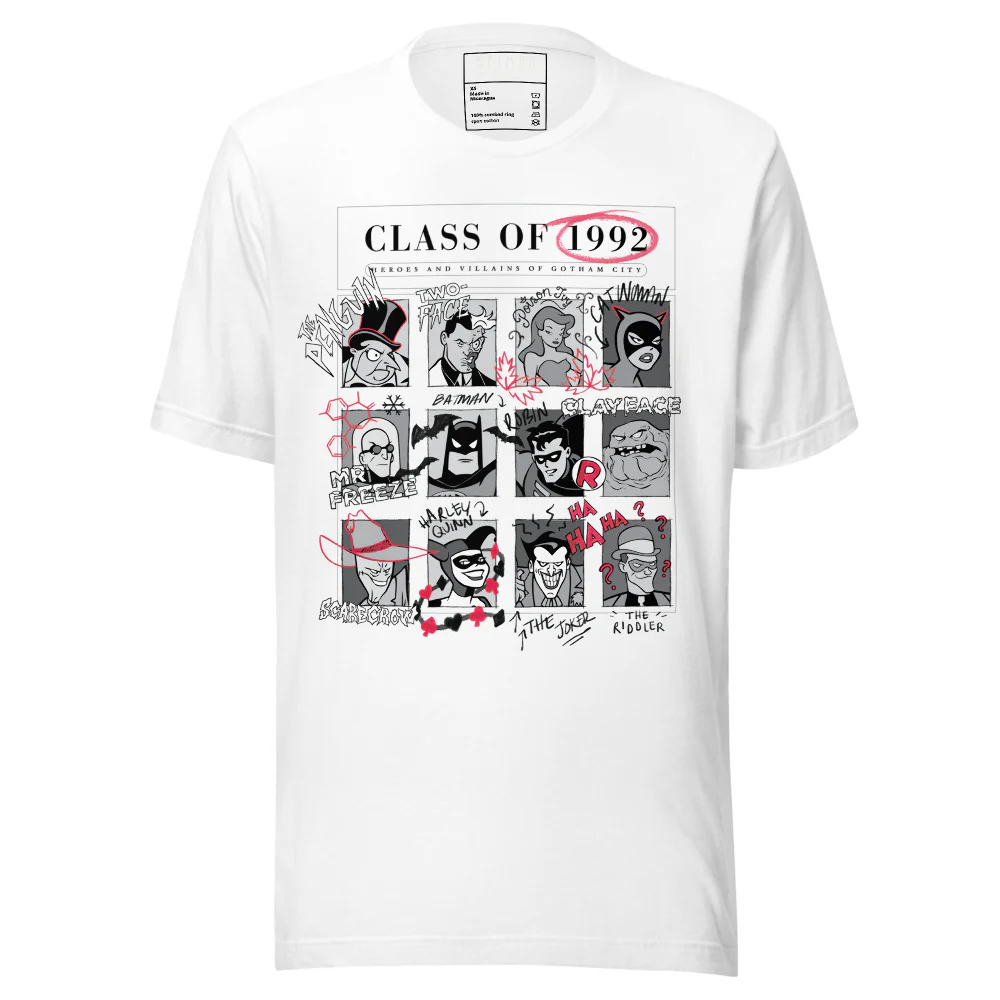 BATMAN: THE ANIMATED SERIES Class of 1992 T-shirt - Image 7