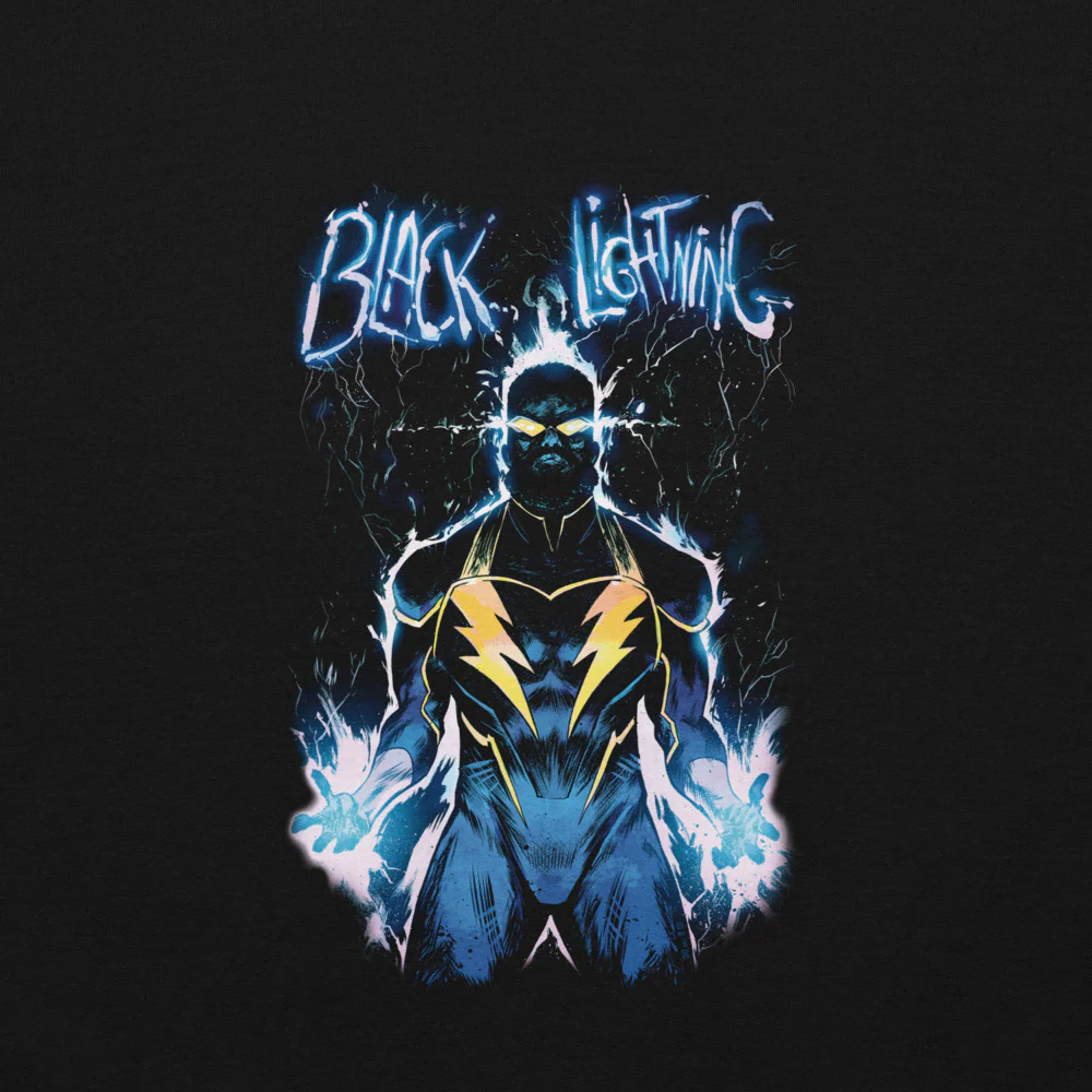 BLACK LIGHTNING Hoodie - Image 3