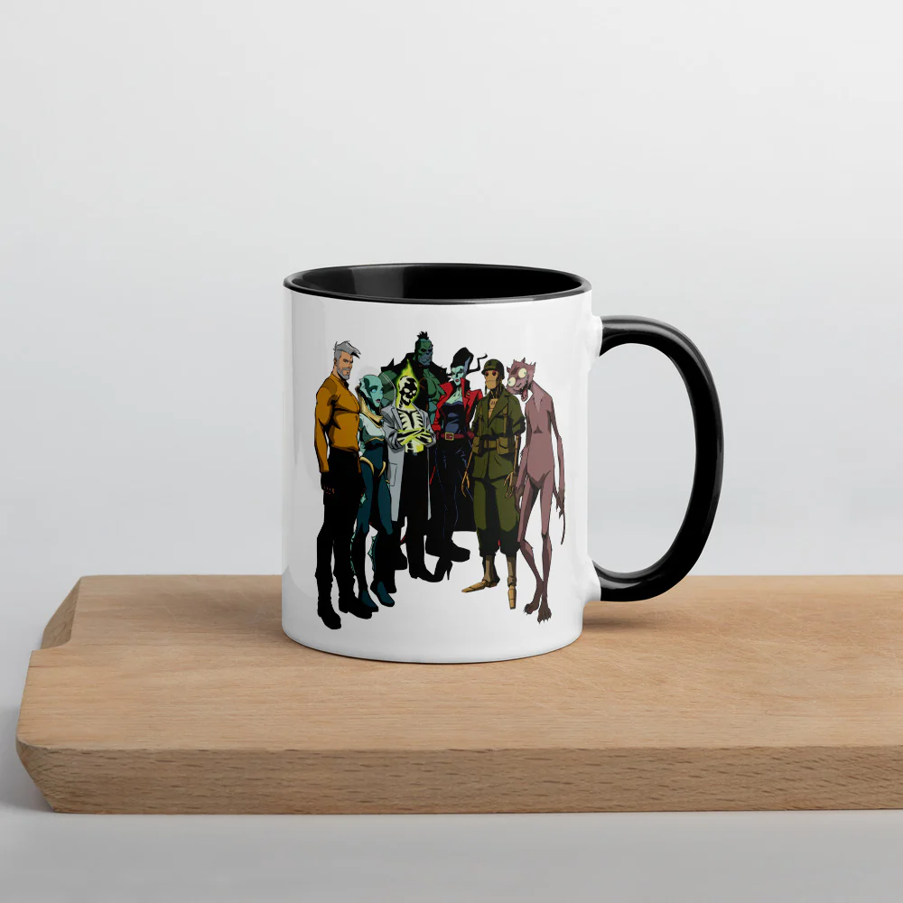 CREATURE COMMANDOS Monsters Ahead Two-tone Mug - Image 4