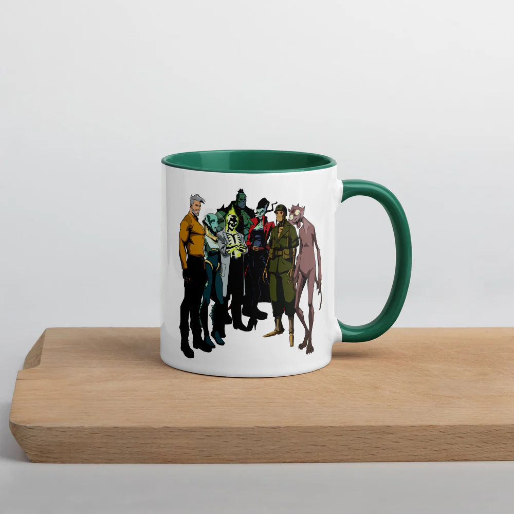 CREATURE COMMANDOS Monsters Ahead Two-tone Mug - Image 9