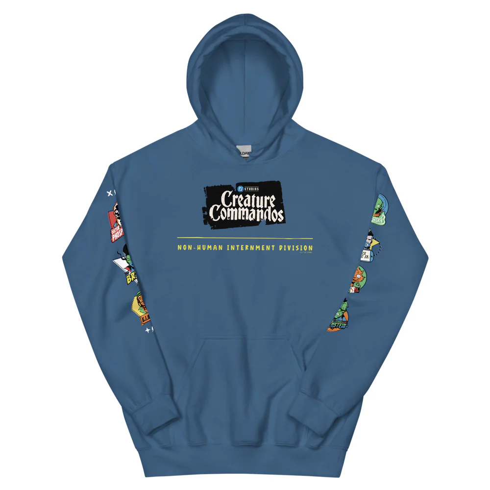 CREATURE COMMANDOS Non-Human Internment Division Hoodie - Image 5