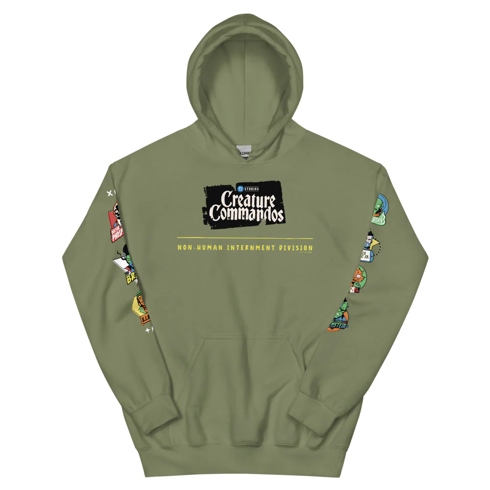 CREATURE COMMANDOS Non-Human Internment Division Hoodie - Image 7