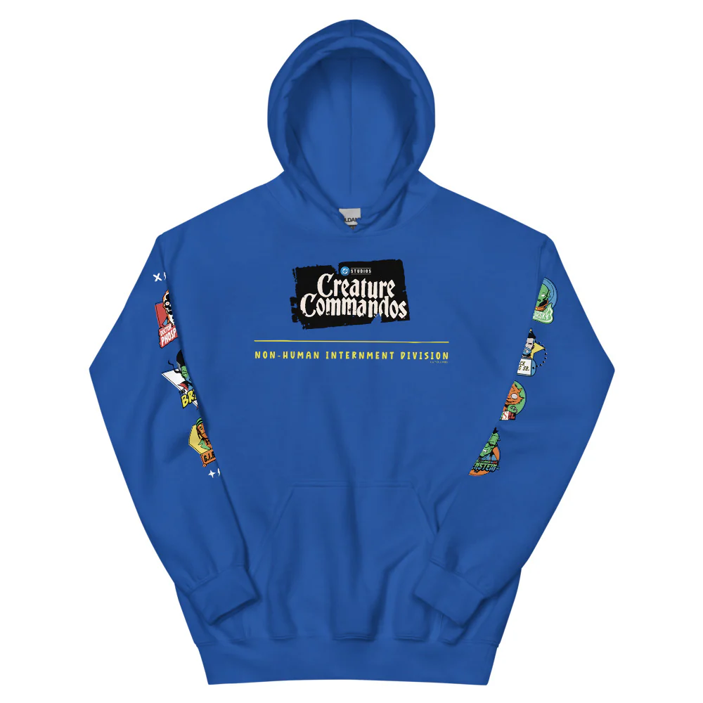 CREATURE COMMANDOS Non-Human Internment Division Hoodie - Image 9