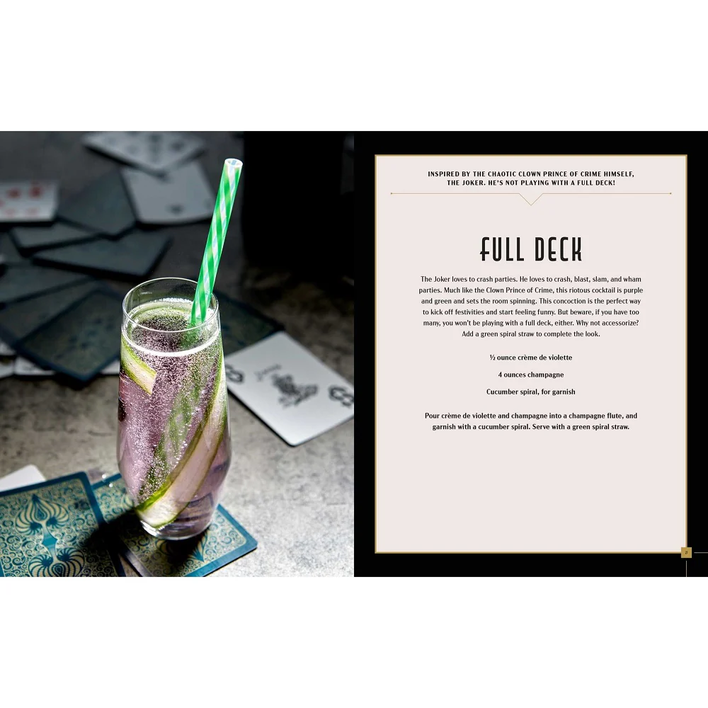 Gotham City Cocktails: Official Handcrafted Food & Drinks from the World of Batman - Image 6