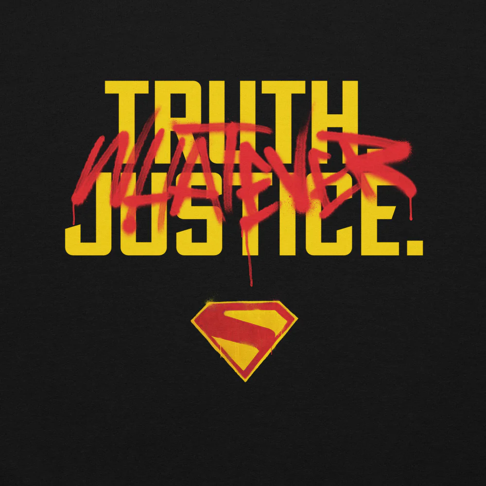 SUPERGIRL (2026 Movie) Truth Justice Whatever Crewneck Sweatshirt - Image 3