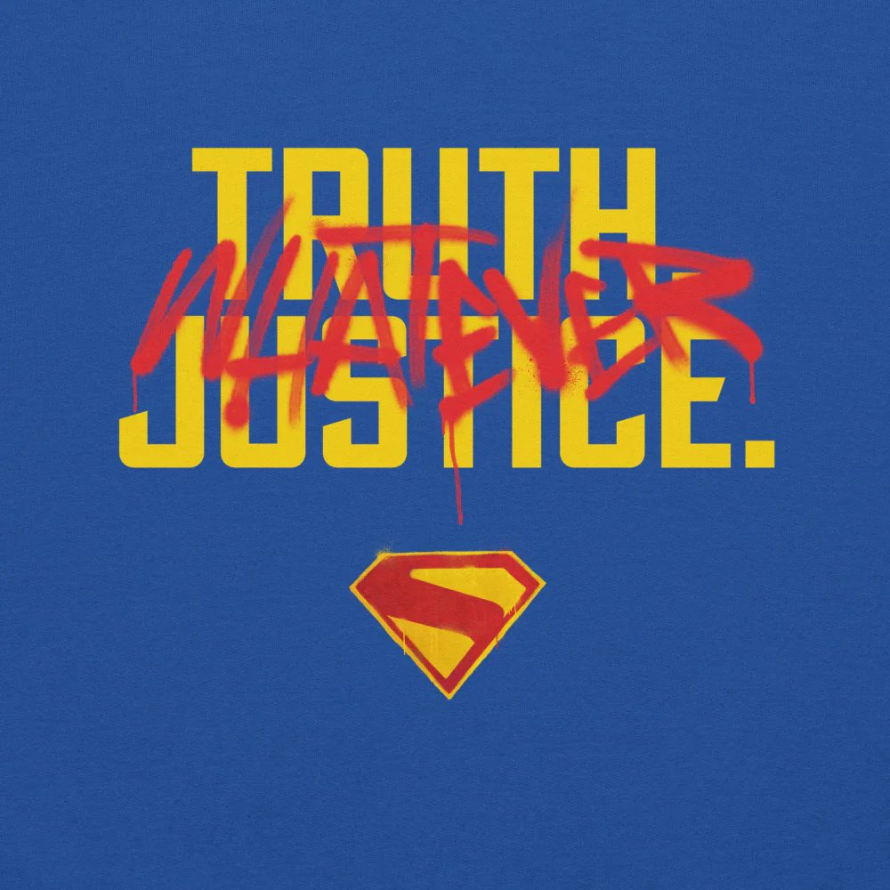 SUPERGIRL (2026 Movie) Truth Justice Whatever Crewneck Sweatshirt - Image 4