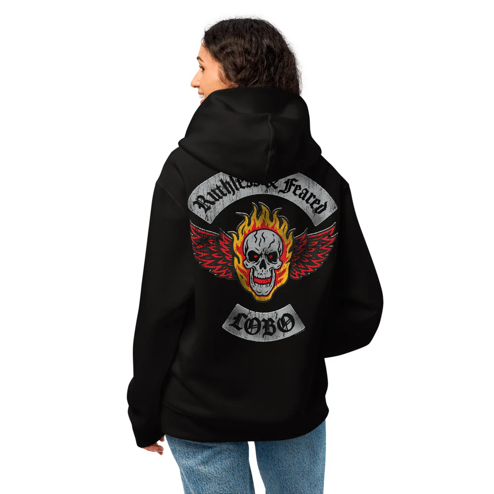 SUPERGIRL (2026 Movie) Lobo Oversized Heavyweight Hoodie Ruthless & Feared - Image 6