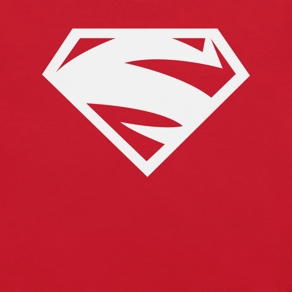 SUPERMAN Blue/Red Logo T-shirt - Image 4