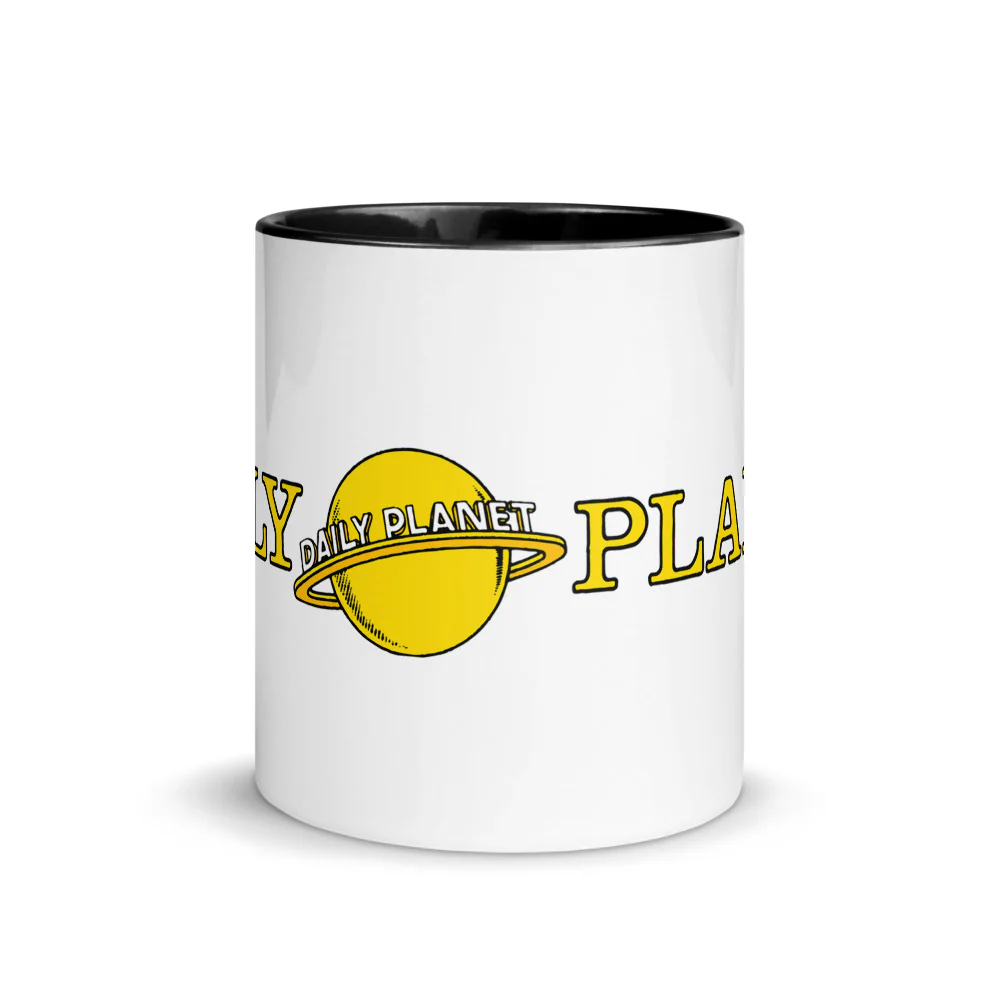 SUPERMAN Daily Planet Logo Two-tone Mug - Image 10