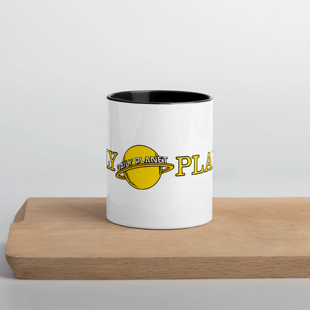 SUPERMAN Daily Planet Logo Two-tone Mug - Image 13