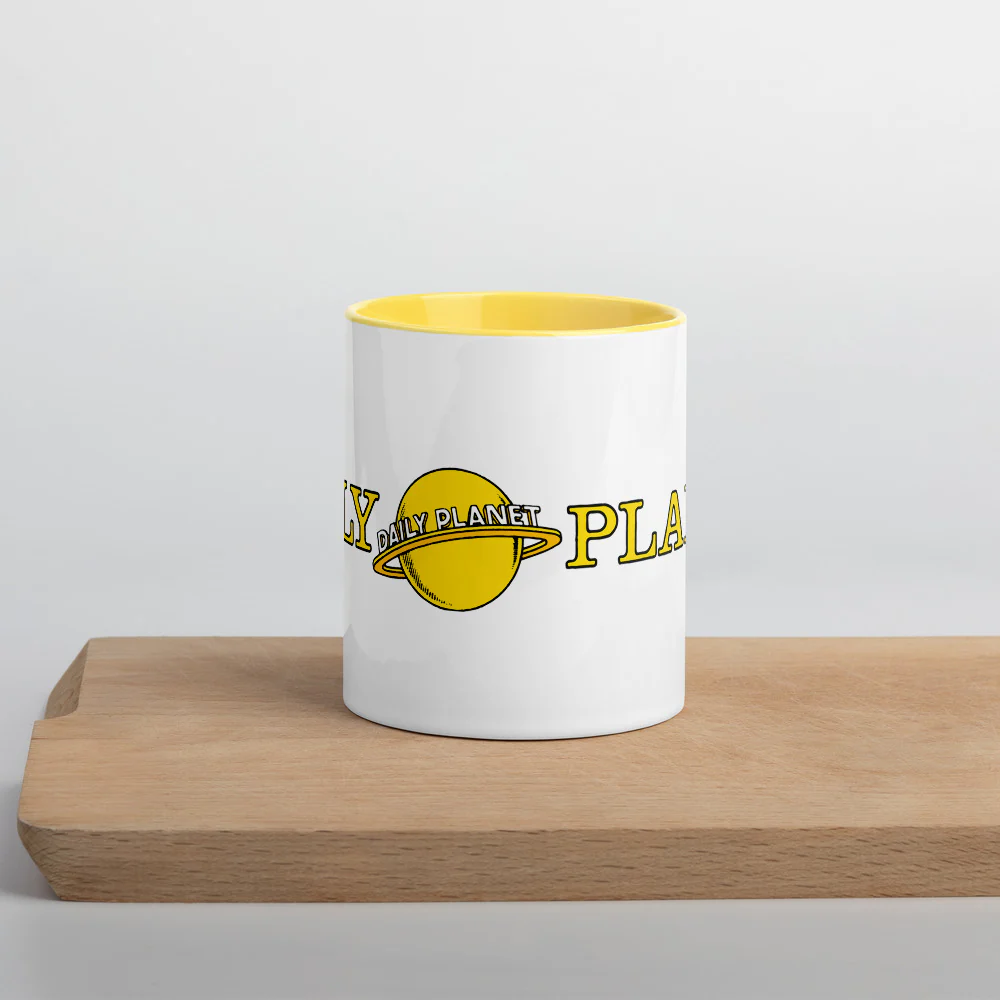 SUPERMAN Daily Planet Logo Two-tone Mug - Image 7
