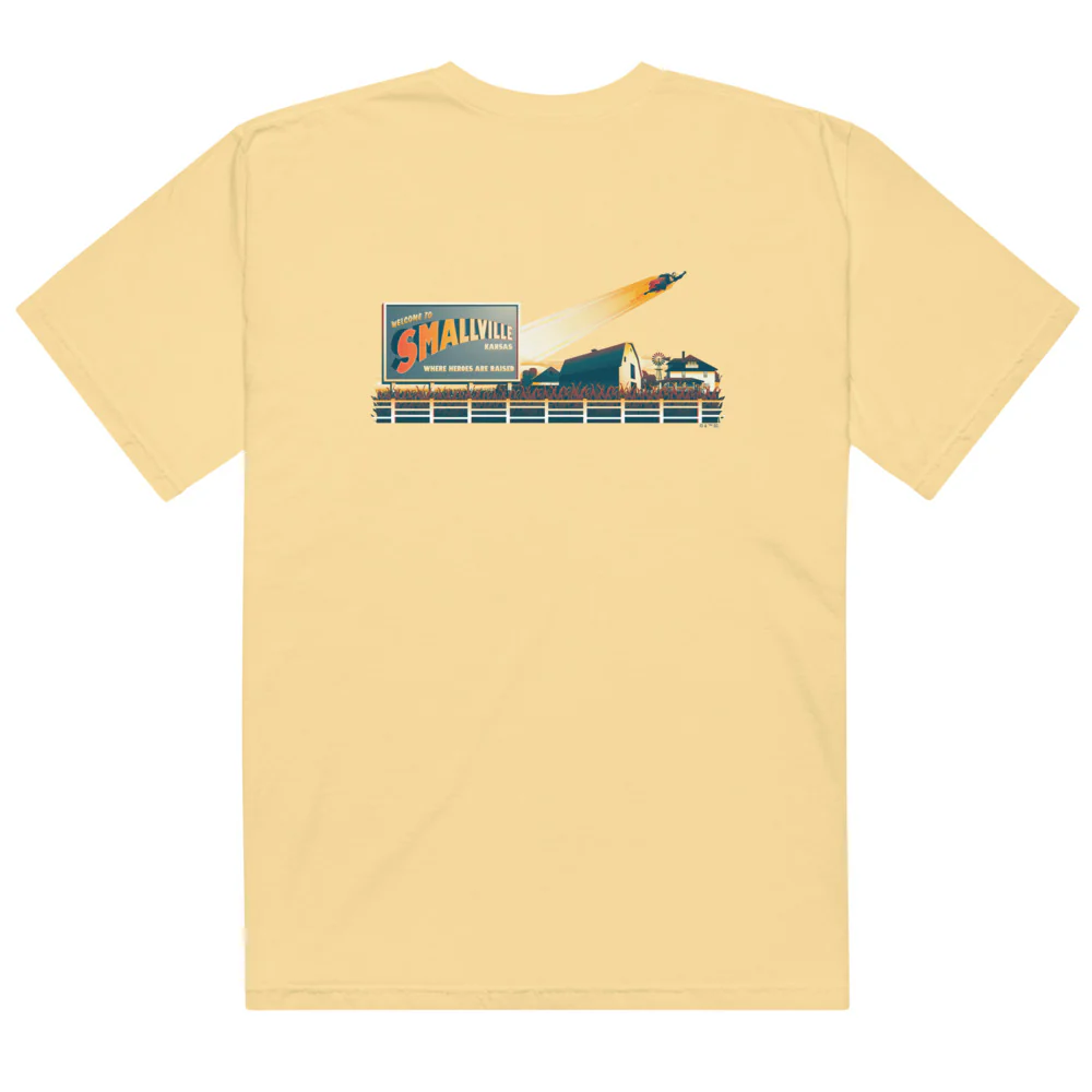 SUPERMAN Welcome to Smallville Comfort Colors T-shirt - Image 10