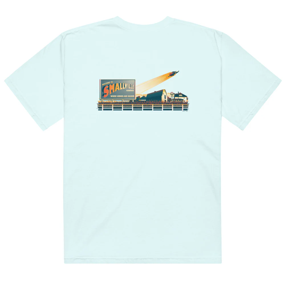 SUPERMAN Welcome to Smallville Comfort Colors T-shirt - Image 14