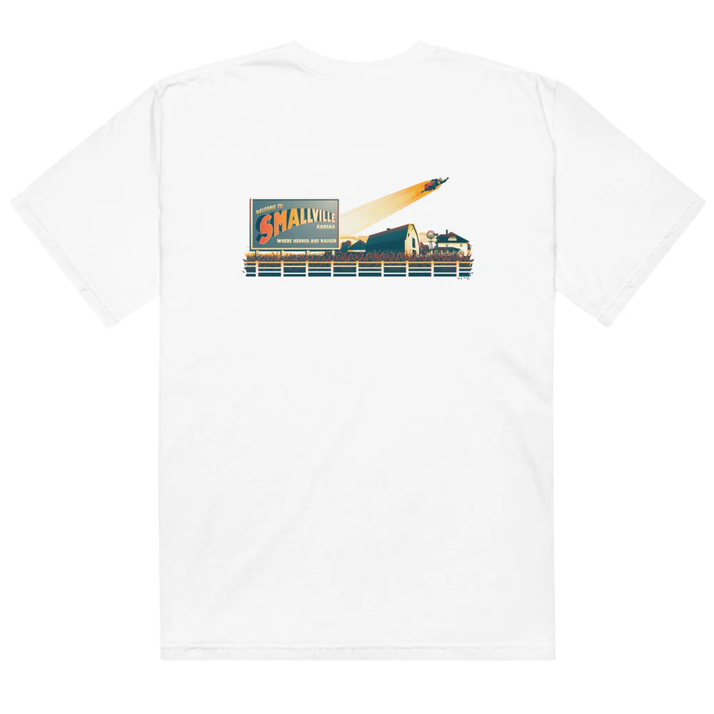 SUPERMAN Welcome to Smallville Comfort Colors T-shirt - Image 18