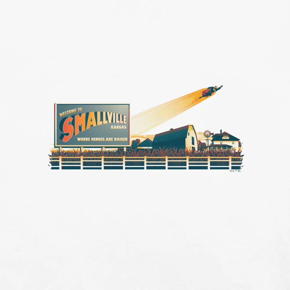 SUPERMAN Welcome to Smallville Comfort Colors T-shirt - Image 20