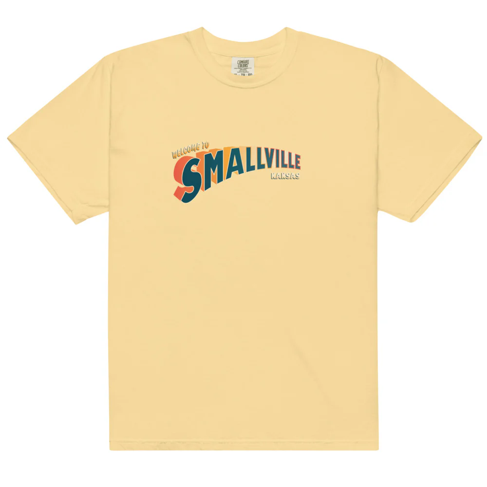 SUPERMAN Welcome to Smallville Comfort Colors T-shirt - Image 9
