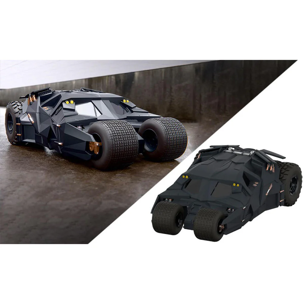 THE DARK KNIGHT TRILOGY Batmobile Tumbler Super Cyborg Collectible Figure - Image 10