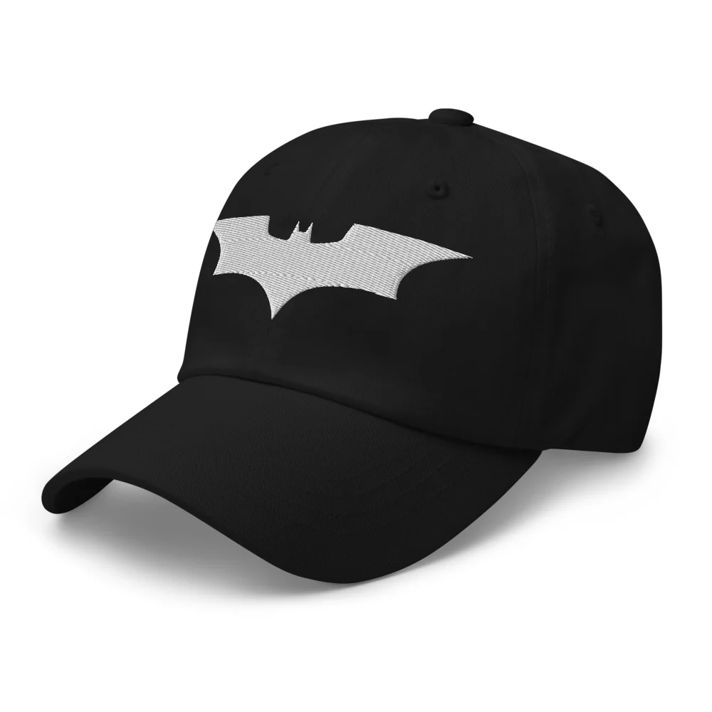 THE DARK KNIGHT Logo Embroidered Dad Hat - Image 4