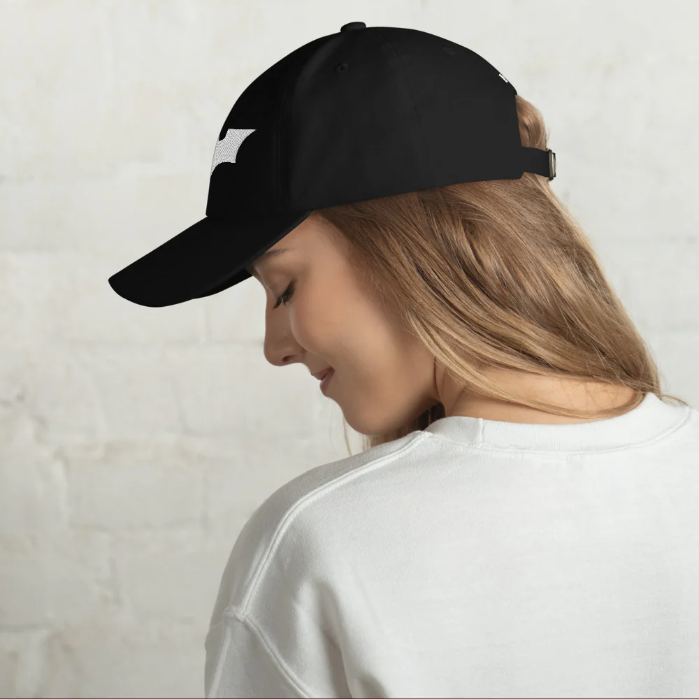 THE DARK KNIGHT Logo Embroidered Dad Hat - Image 8