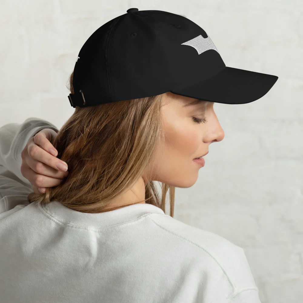 THE DARK KNIGHT Logo Embroidered Dad Hat - Image 9